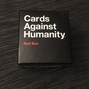 Cards against humanity red box